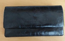 Liebeskind Berlin Geldbeutel Portemonnaie schwarz Leder