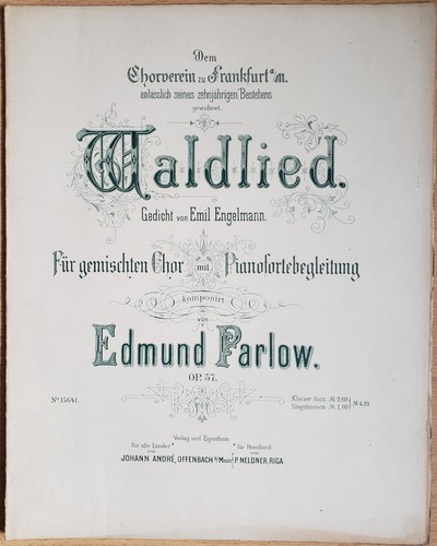 Edmund parlow waldlied für - edmund,