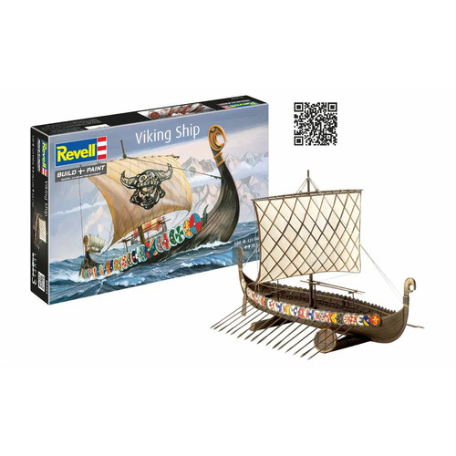 Viking ship revell - viking, ship,