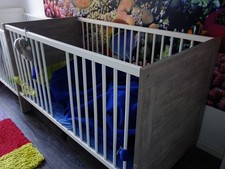 Schardt Nordic Driftwood Kinderzimmer: Schrank + Wickelkommode + Bett TOP