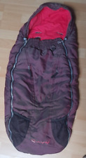 Fußsack (Quinny) , für Kinderwagen oder Buggy ,  rot , Winter ,