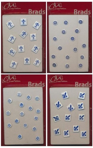 Brads emaille optik - brads, emaille-optik