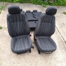 Opel Corsa D 4-türig Sitz Sitze Rücksitze Vorne Hinten Links Rechts Stoff  Set
