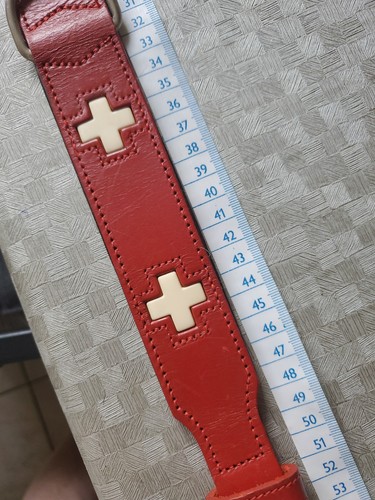 Swiss hundehalsband m55 leder - swiss,