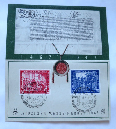 Beleg 1947 450 - beleg,