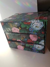 DDR Schatulle/Schmuckkästchen Vintage Dose Pappmache Schatulle 