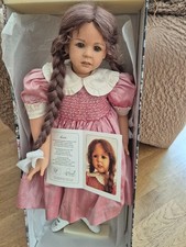 Rare Künstlerpuppe Ruth Treffeisen Puppe Lucia Vinyl Poupée Bambola Doll OVP