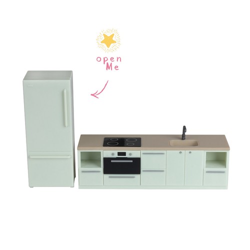 Lundby 2112 küche - küche, herd