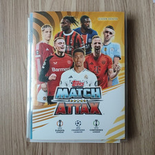 Match Attax Champions League 24/25  Sammelmappe Sammlung 2025 510 Karten 