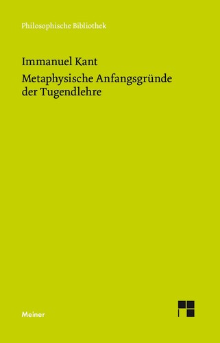 Metaphysische anfangsgründe - metaphysische,