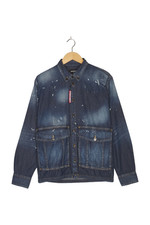 Dsquared2 Jeansjacke Distressed Look Gr. EU 170 Blau Mädchen Neu
