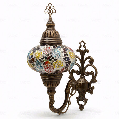 Mehrfarbige türkische mosaik - mehrfarbige,