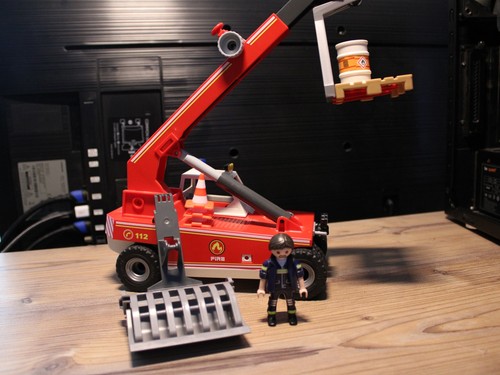 Playmobil feuerwehr kran - playmobil,