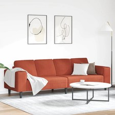 Sofa mit Kissen 208cm