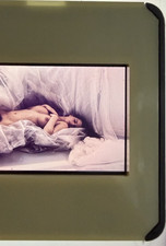 Vintage-Dia Natur Frau Kunst