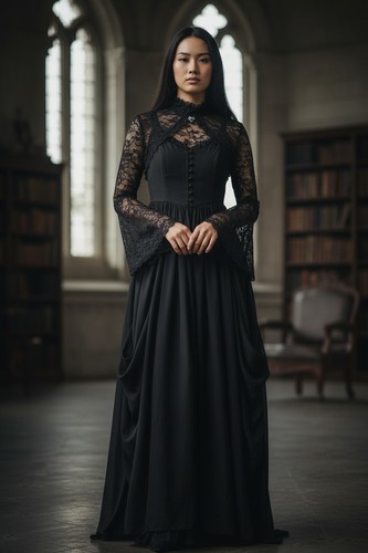 Gothic spitzen bolero - gothic,