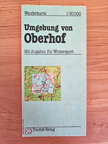 Original ddr wanderkarte - original,