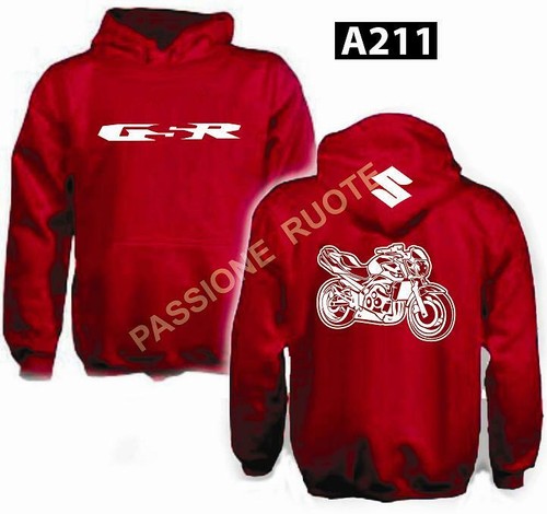 Gsr 600 rote - rote, kapuzenpullover