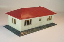 Wiking Landhaus ohne Einrichtung frühe Version ohne WMiK m. braunrotem Dach 