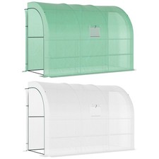 Gewächshaus mit Regale