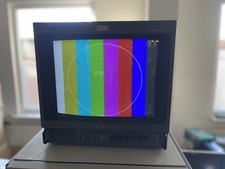 SONY BVM-1454D 14“ Zoll Trinitron CRT Monitor Retro Gaming PAL  RGB CINCH