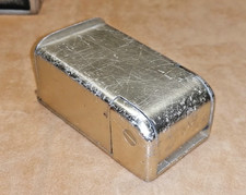 Original Aschenbecher der DB aus Reisezugwagen/ Kippaschenbecher aus Aluminium