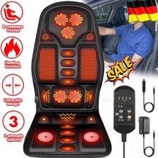 Rückenmassagegerät Massagesitzauflage Shiatsu Massageauflage mit Wärmefunktion