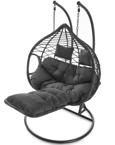 Polyrattan hängesessel - polyrattan,