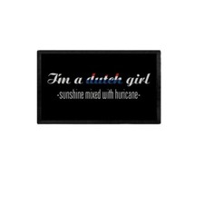 Patch I´m a dutch girl sunshine mixed with huricane Dutch Niederlande 6#34766