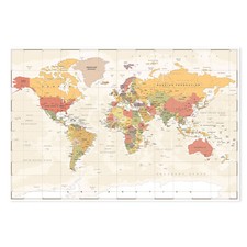 Postereck - 4135 - Weltkarte
