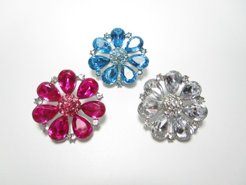 Strass 18mm druckknopf - strass,