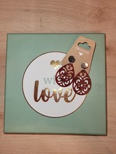 Ohrringe Resin Edelstahl