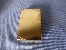 Zippo Solid Brass Pat 2032695