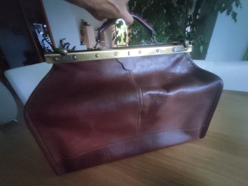 Apothekertasche aus leder - apothekertasche,