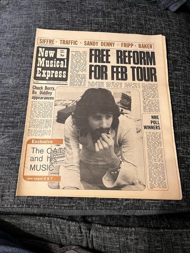 Nme magazine jan 1972 - nme,