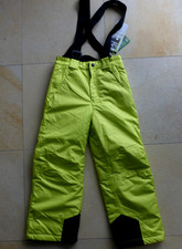 Crane Kinder Mädchen Jungen Skihose Schnee  neon Gr  122 128+++ 7 -8 J ++Neu ++