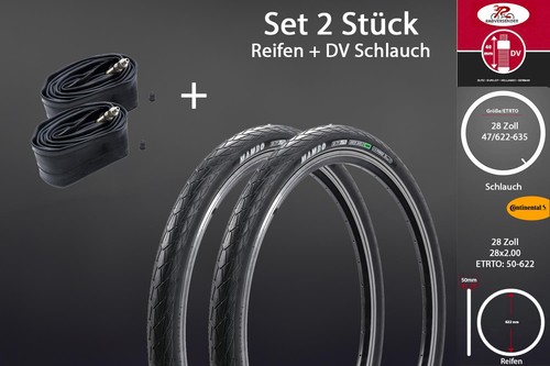 Stück fahrrad reifen set - 2,