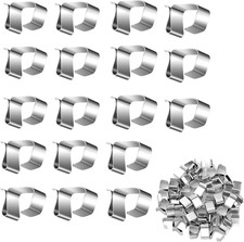 100 Metall Dachrinnenhaken