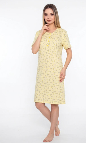 Damen nachthemd kurzarm - damen,