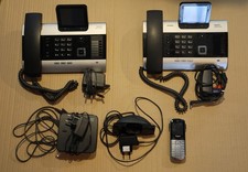 2 Gigaset DX600A ISDN Telefon AB+ Mobilteil SL400 Gigaset Box 100 alle DEFEKT