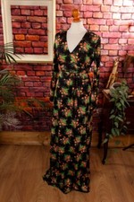 Vintage orig 70er Maxikleid