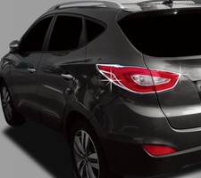 ZUBEHÖR FÜR HYUNDAI ix35 2014-2016 TUNING RÜCKLEUCHTEN CHROM RAHMEN