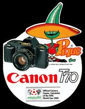 Werbe Aufkleber - Canon T70