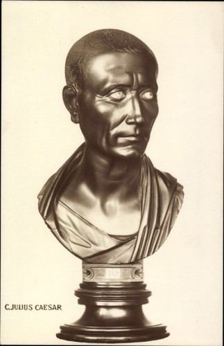 Julius cäsar büste - ak,