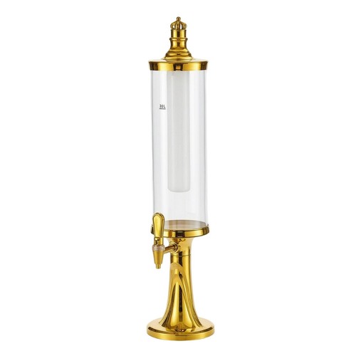Biersäule mit led beleuchtung - biersäule,