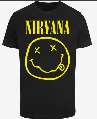 Nirvana smiley t shirt neu - -,