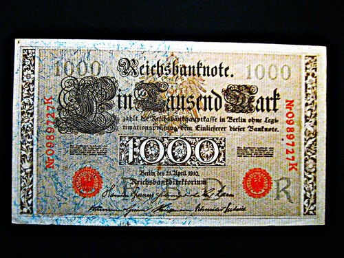 Reichsbanknote 000 mark 1910 - reichsbanknote, 1.000