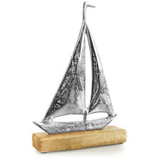 Segelschiff, Segelboot - Maritimer Aufsteller - Metallschiff - Deko-Schiff