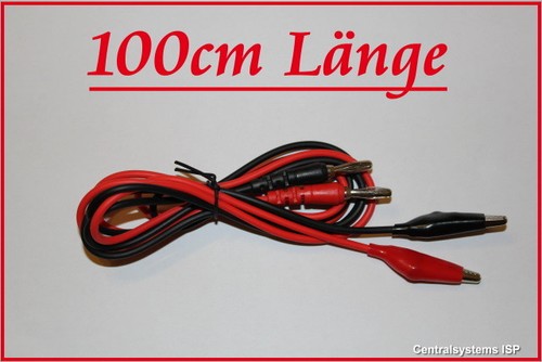 100cm messleitung - 2x,