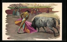 Ansichtskarte Torero beim